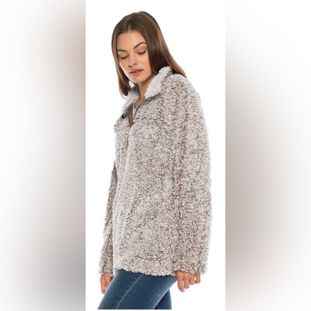 True Grit Women’s Size Small Sherpa Pullover Coat